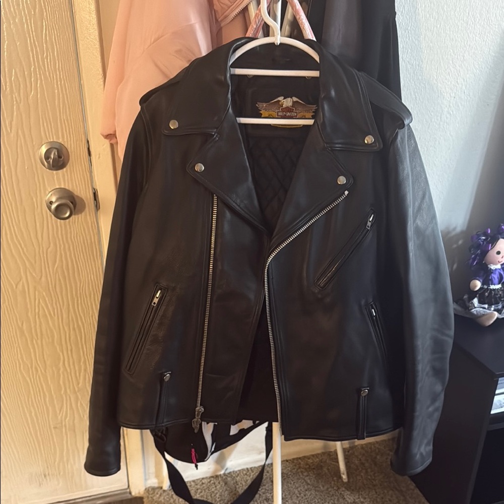Harley-Davidson Black Leather Jacket